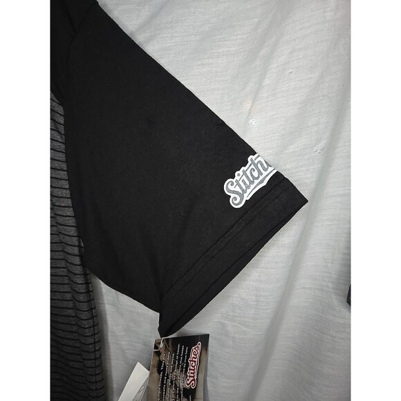 Minnesota Twins (Stitches) Gray Medium Embroidered Polyester / Cotton T Shirt - Picture 7 of 11